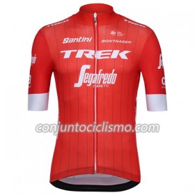 Maillot mangas cortas 2018 Trek-Segafredo N001